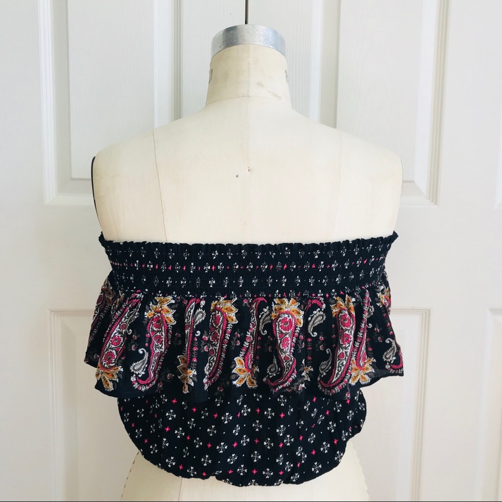Xhilaration Off the shoulder crop top - Picture 3 of 5